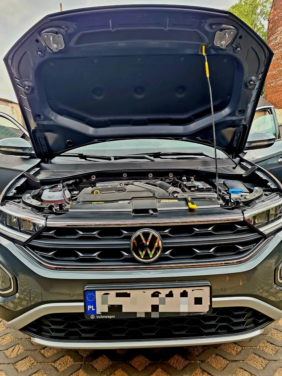Wyciszenie maski w VW T-Roc śląskie Wyciszenie maski w VW T-Roc śląskie