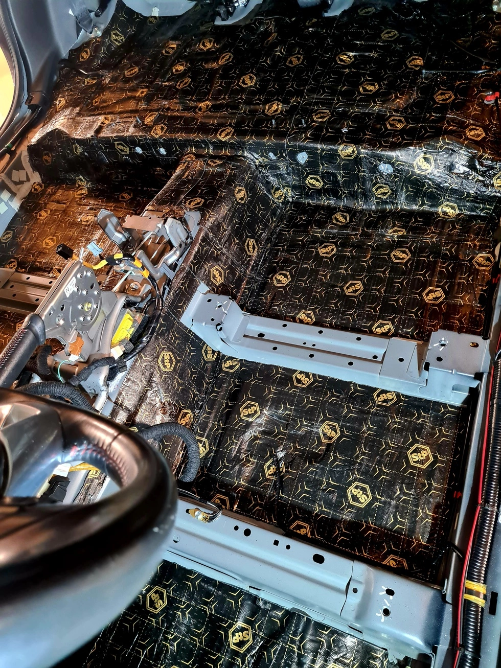Wyciszenie podłogi Mazda CX5 Wyciszenie podłogi Mazda CX5