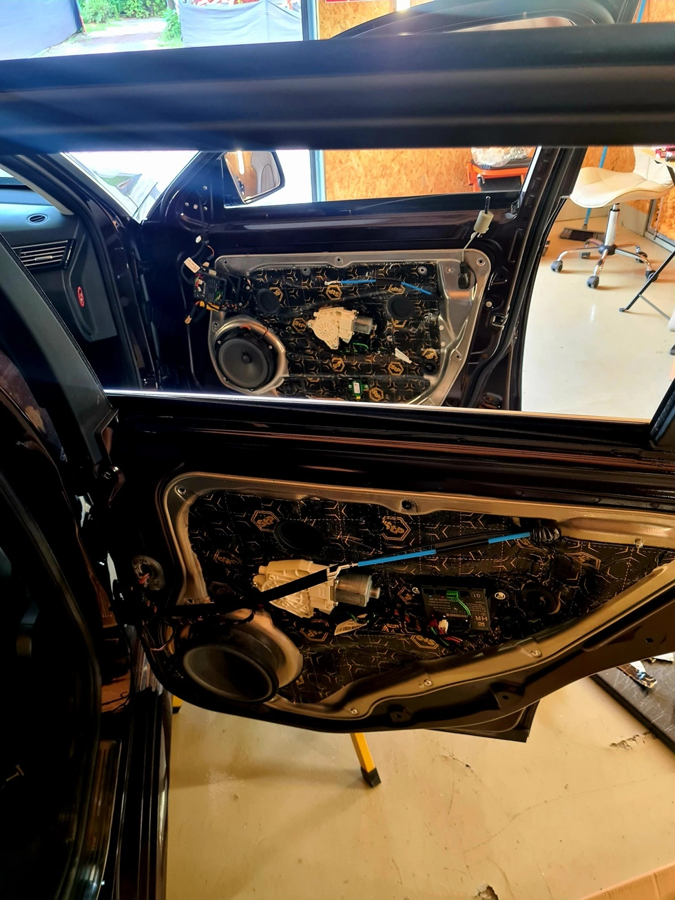 Wygłuszenie Mercedes W212