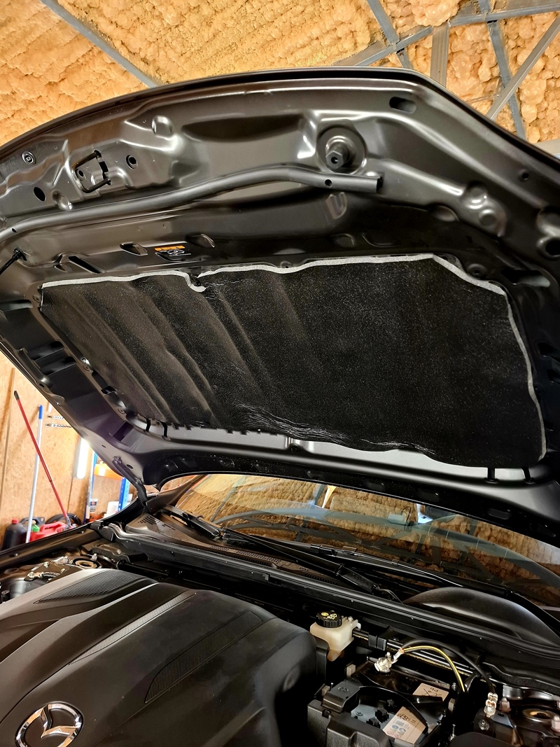 Wyciszenie maski Mazda 3 Zabrze